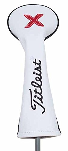 Titleist White Leather Hybrid Headcover 2016 White