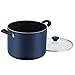 Cook N Home Nonstick Stockpot, 10.5 Quart, Blue