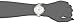 Geneva FMDG011 16mm Alloy Silver Watch Bracelet