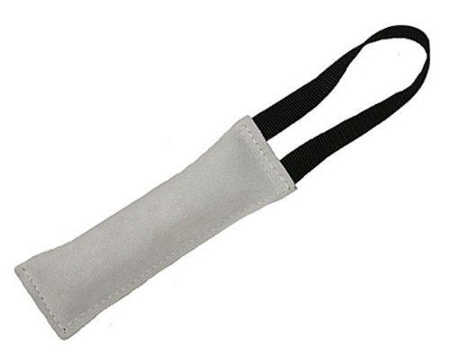 RedLine K9 Premium Leather Bite Tug Toy 1 Handle 3" X 10"