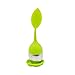 Tea Infuser Filter, Stainless Steel Tea Ball Strainer with Leaf shaped Silicone Handle, for Tea Cups,Mugs,Teapots (Green)