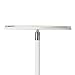 Brightech Sky Flux Dimmable LED Floor Lamp – Super Bright Floor Lamp for Living Room and Offices – Torchiere Standing Lamp with 3 Light Options, Tall Lamp for Bedroom Reading and More - White