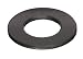 Steel Flat Washer, Black Oxide Finish, ASME B18.22.1, 1/4" Screw Size, 9/32" ID, 5/8" OD, 0.065" Thick (Pack of 100) primary