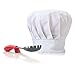 Kitchen Cooking Utensils with Built-in Stand Starter Set, Set of 3, Red and 121 Cooking Secrets Ebook