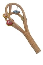 African Bottle Cap Tambourine, Double Sistrum Shaker Rattle
