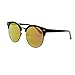 Mio Eyewear [Clubmaster - Red Mirrored] Fashion Sunglasses for Woman and Men (100% UV Protection)
