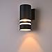 Naturous Outdoor Wall Lights, Waterproof Outdoor Lights for House, Modern Porch Lights Outdoor Wall Sconce, Black Outdoor Light Fixture, ETL Listed