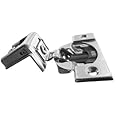 Blum, Compact Blumotion 39C Hinge & Plate, for 1" Overlay, Wraparound, Screw-On, 10-Pack with Screws