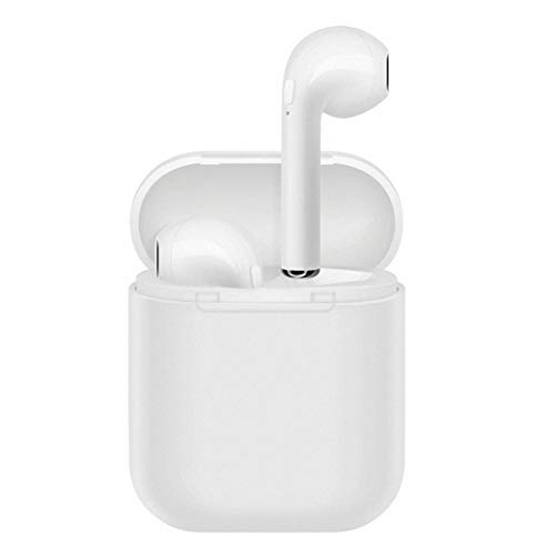 Bluetooth Earbud, Wireless in-Ear Headphone Stereo Earpiece Earphone, Noise Canceling Mic for iPhone XR X 8 8plus 7 7plus 6S 6 iOS Samsung Galaxy S7 S8 Android Phones, Right & Left Ear