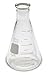 Corning Pyrex #4980 Erlenmeyer Narrow Mouth, Glass Flask Set - 5 Sizes - 50mL, 125mL, 250mL, 300mL, 500mL