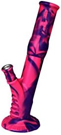 14" Purple Punch Platinum Cured, Medical Grade, Silicone Water Pipe