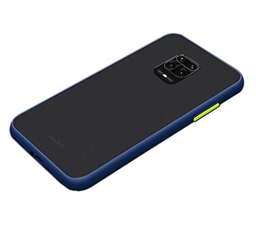 A rtistque Smoke Translucent Shock Proof Smooth Rubberized Matte Hard Back Case Cover for Redmi Mi Note 9 pro/Pro Max- B