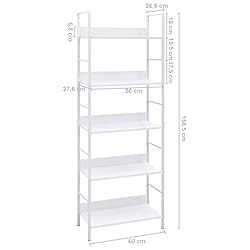 TREATLIFE HOME Stylish 5-Layer Book Shelf for Home