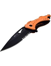 MTech USA Ballistic MT A705 Series Spring Assist   Cuchillo plegable, 4.5 pulgadas, cerrado