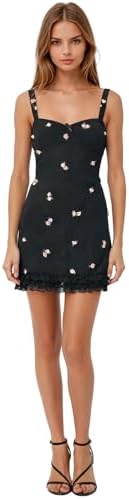 For Love & Lemons Women's Summer Breeze Mini Dress, Blue, XXS at Amazon  Women's Clothing store