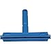 Vikan 77113 Rubber Polypropylene Frame Bench Double Blade Squeegee, 10