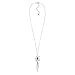 Silpada 'Organic Trio' Baroque Cultured Pearl Tassel Pendant Necklace in Sterling Silver