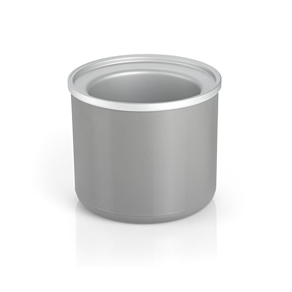 Cuisinart Ice Cream Deluxe, Pre-Freeze Ice Cream, Frozen Yoghurt and Sorbet Maker, Silver, ICE30BCU