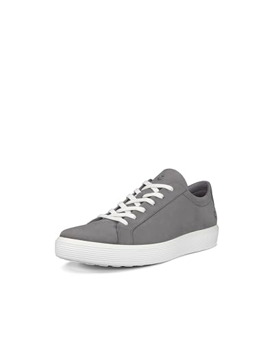 ECCO Men’s Soft 60 Premium Sneaker, Steel, 9-9.5