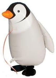 Pet Penguin Walking Helium Cartoon Birthday Party Balloon Toy