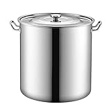 304 Stainless Steel Bucket with Lid Soup
