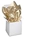 Gold / Gold Metallic Tissue Paper 20 Inches X 30 Inches - 10 Sheets