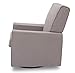 Delta Children Ava Nursery Glider Swivel Rocker Chair, Dove Grey
