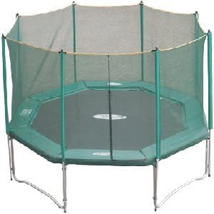 8ft B Q Folding Octagonal Trampoline Net Amazon Co Uk Sports Outdoors
