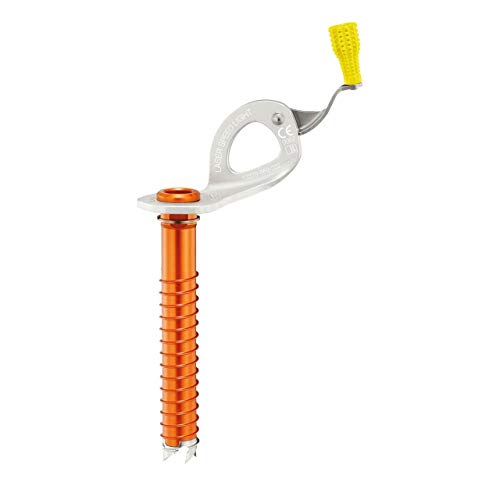 PETZL - Laser Speed Light, Ultralight Ice Screw with Integrated Crank, 13 cm