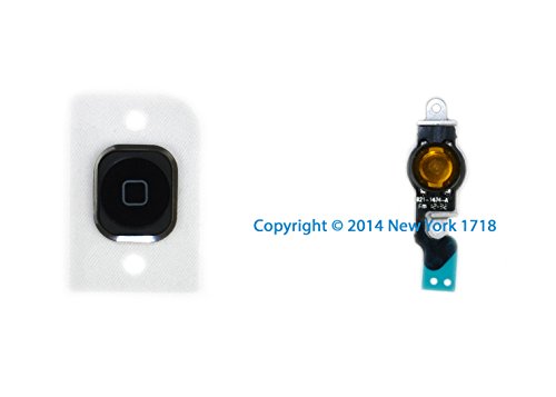 New Original iPhone 5 Home Button and Flex Cable Combo (Black) - NY1718