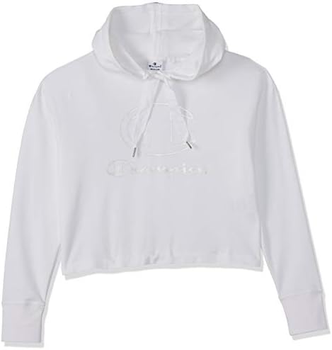 white women's champion hoodie