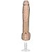 Doc Johnson The Naturals - 12 Inch Dong with Balls - With Removable Vac-U-Lock Suction Cup Base - F-Machine and Harness Compatible Dildo - Proudly Made In America - Dildo - White