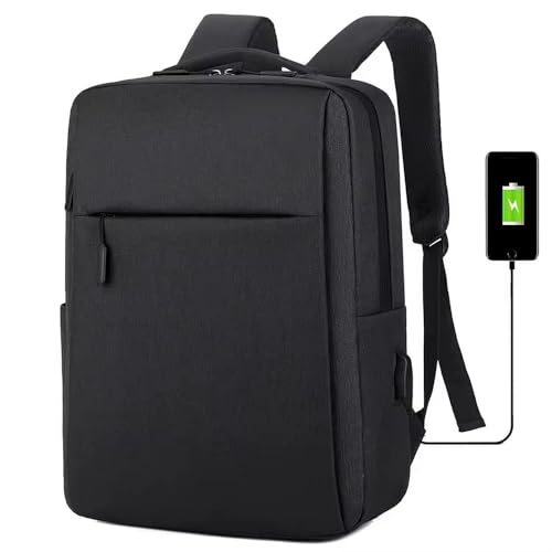 Mochila Executiva Unissex Slim para Notebook - Impermeável, Porta USB, Vários Compartimentos – Ideal para Trabalho, Estudos e Viagens