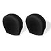 Explore Land Tire Covers 2 Pack - Tough Tire Wheel Protector for Truck, SUV, Trailer, Camper, RV - Universal Fits Tire Diameters 32-34.75 inches, Black