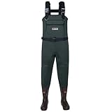 HISEA Neoprene Fishing Chest Waders for Men with