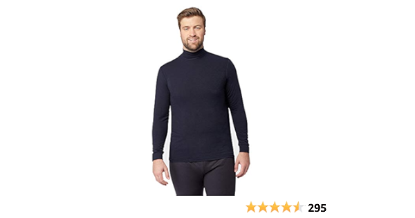 mens mock neck base layer