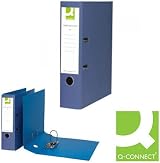 Q-Connect KF20020 Lever Arch File Polypropylene Blue 70 mm A4 Pack of 10 view 3