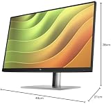 HP E24u G5 23.8" FHD IPS USB-C Monitor 16:9 5ms Black Silver 6N4D0AA view 4