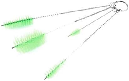 Diaozhatian Kleine Tuit Beker Lange Handvat Fles Borstel Set Eenvoudige Schoon Glas Schone Theekop Water Reinigen Baby Tepel Fles Thermosfles Lange Stro 4 Delige Set Amazon Nl