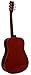 Huntington GA41PS-RDS Acoustic Guitar Dreadnaught Steel String with 1 String Winder, 2 String Sets and 3 Premium Picks, Redburst