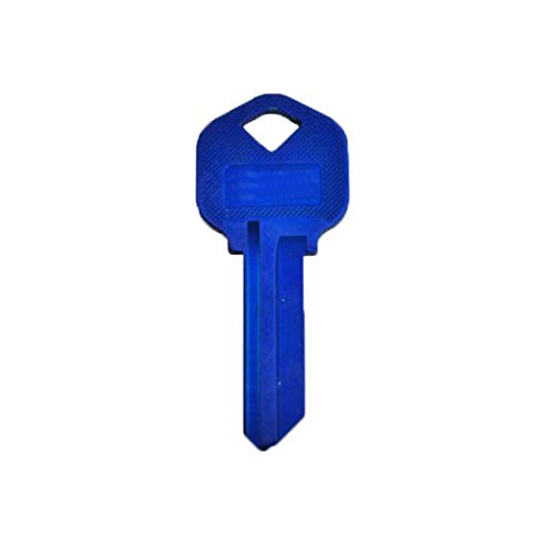 KeySmart AirKey - Ultra Lightweight Aluminum Keys (3 Pack, KW1, Black/Blue/Red)