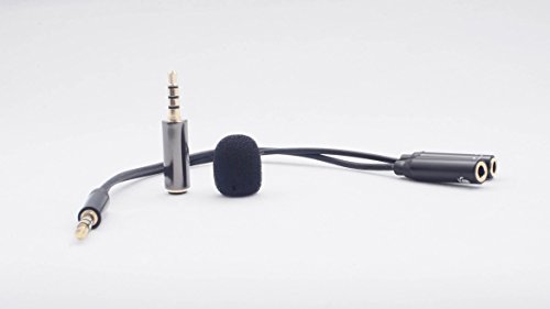 image for Balci Professional Lavalier Lapel Microphone with Easy Clip On System 