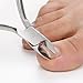LA PURE Professional Heavy Duty Nail Clippers/Nippers for Thick and Ingrown Toenails - Premium Surgical Grade Stainless Steel - Podiatrist's Tool (Pack of 1)