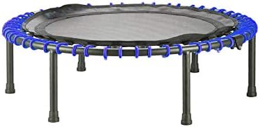 CASTOOL 40‘’ Ultra Quiet Fitness Mini Trampoline Without Adjustable Handle,Safe Elastic Band – Indoor Fitness/Home Workout Cardio Training for Adults