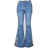 Big Bell Bottom Long Denim Pants 