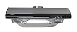 Chef Range Hood C190 30" Slim Under Cabinet Kitchen Extractor | Modern Stainless Steel Electric Range Hood | 3 Speed 750 CFM Exhaust Fan with Incandescent Lights | 3-Way Venting Option