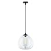 Ori Clear Glass One Light Pendant Lamp - Linea di Liara LL-P515-CRI