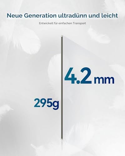 iFLYTEK AINOTE 2 10.65 Inch Large Screen Paper Tablet 4.2mm Ultra Thin Note Tablet with Stylus Pen Support AI Speech to Text Transcription and 16 Language Transcription