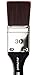 da Vinci Oil & Acrylic Series 5040 Top Acryl Paint Brush, Flat Mottler Red/Brown Synthetic with Plainwood Handle, Size 30