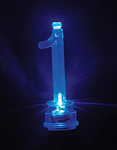 Multicolor Flashing Number 1 Cake Topper & Birthday Candle Set, 5pc - coolthings.us